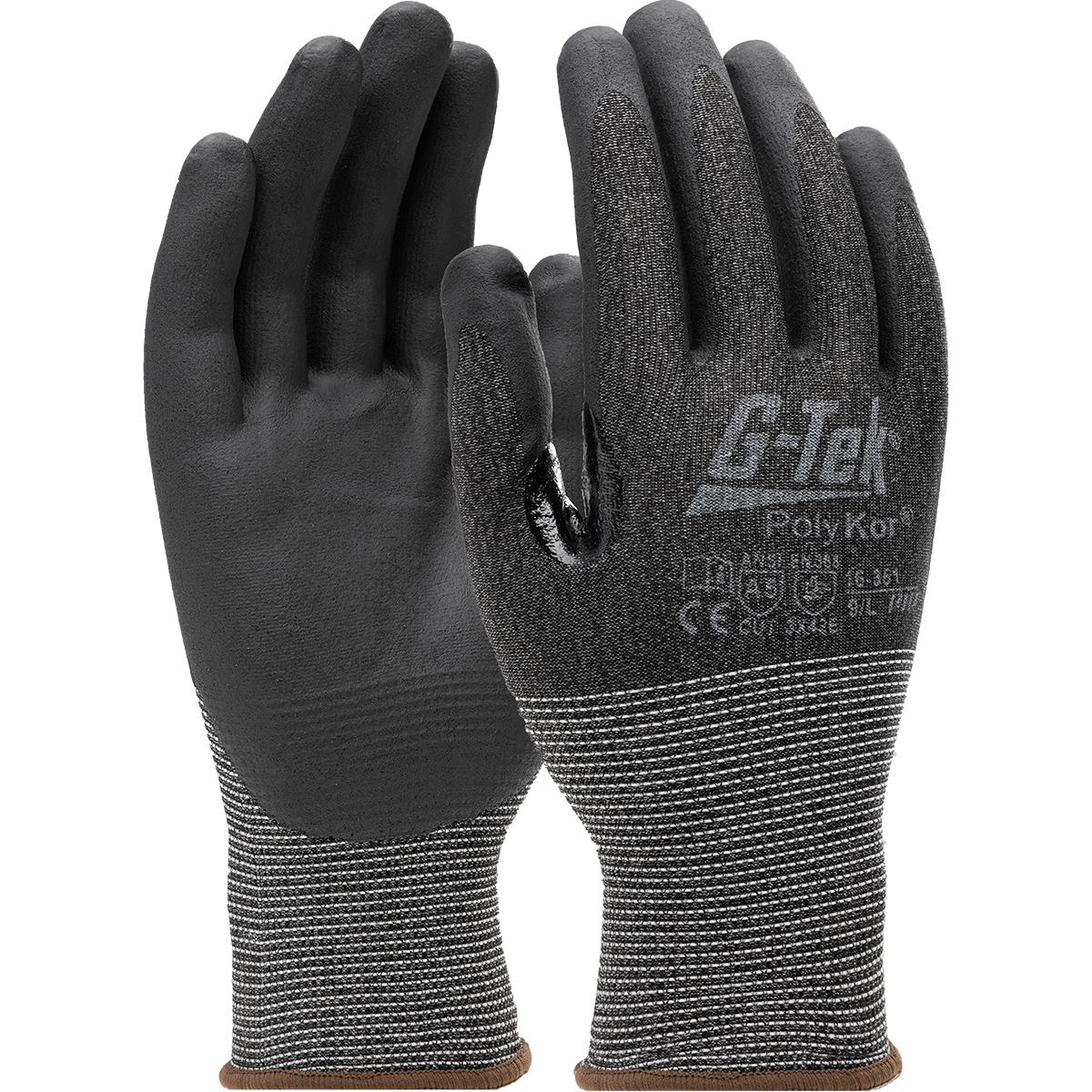 G-TEK POLYKOR 16-351 FOAM NITRILE PALM - Cut Resistant Gloves